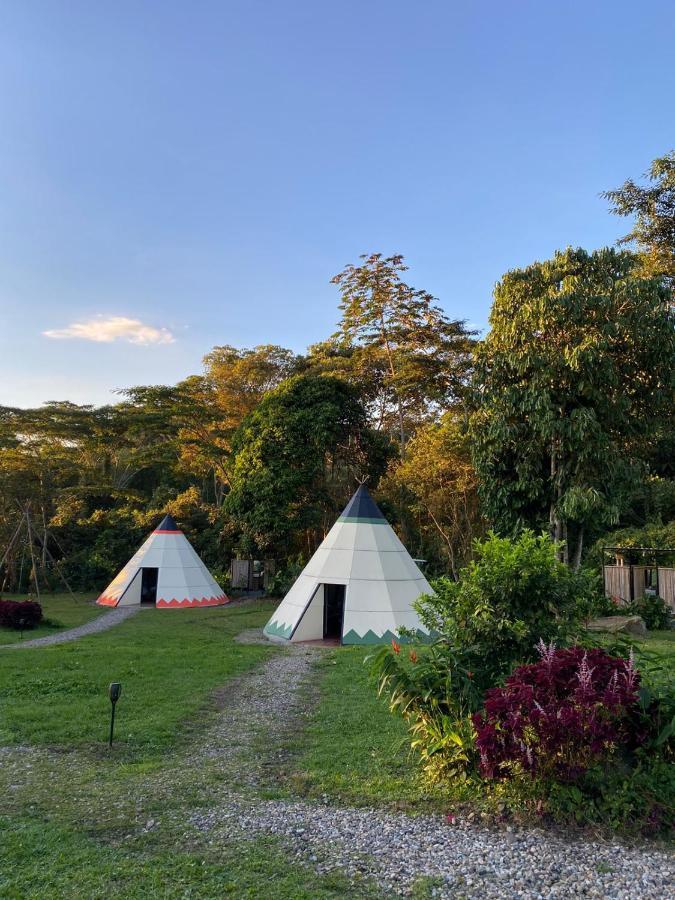 Bosque De Aventura & Glamping Refugio Del Bosque Hotell La Mesa  Exteriör bild