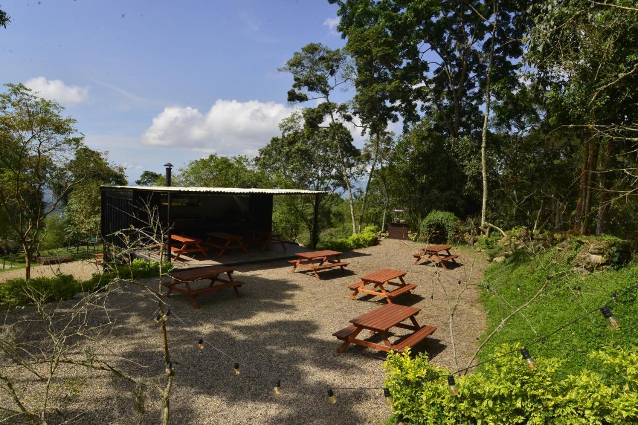 Bosque De Aventura & Glamping Refugio Del Bosque Hotell La Mesa  Exteriör bild